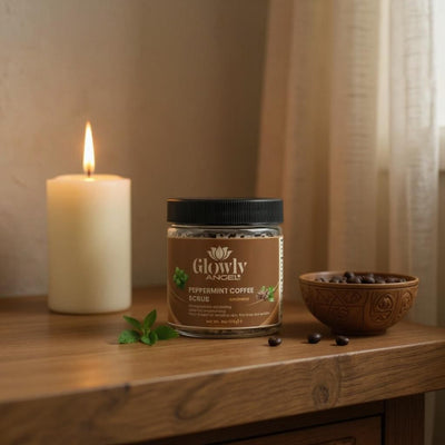 Peppermint Coffee Scrub