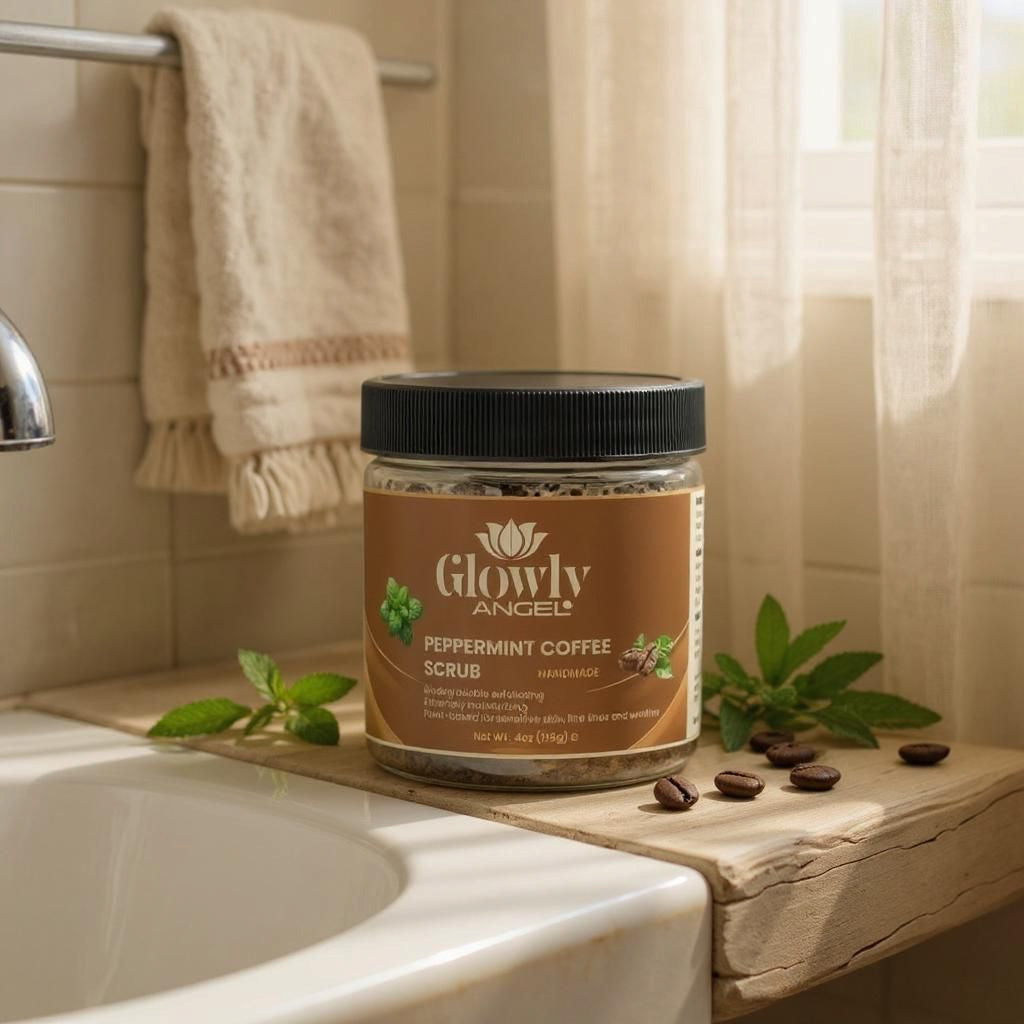 Peppermint Coffee Scrub