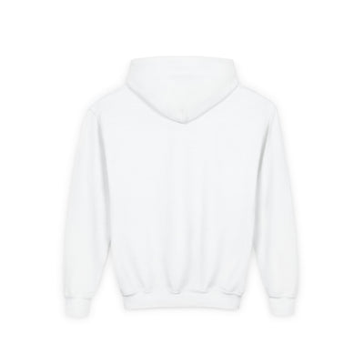 Sunset Island Youth Hoodie - Mountain and Palm Tree Design